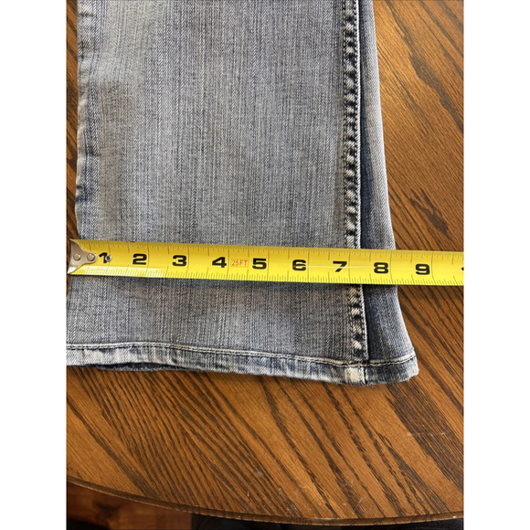 Vigoss Studio Jeans Size 9 Blue Medium Wash Low Rise Skinny Jeans - Picture 7 of 9